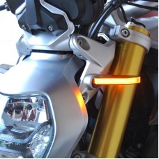 New Rage Cycles (NRC) 2015+ BMW 1200R / RS Front Turn Signal Kit